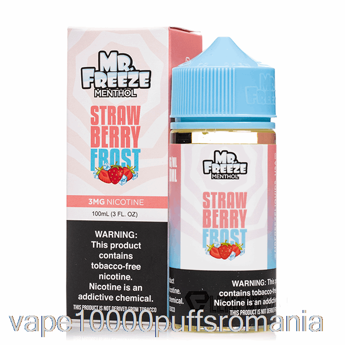 Vape Romania Inghet De Capsuni - Mr Freeze - 100ml 6mg